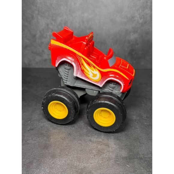 Fisher Price Blaze & the Monster Machines Slam & Go Speed Light Blaze - Picture 5 of 6